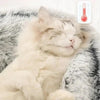 Round Cat Cushion – 2-in-1 Semi-Closed Soft Plush Pet Bed for Cats and Small Dogs