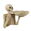Hars Schedel Dienblad Decoratief Ornament | Halloween