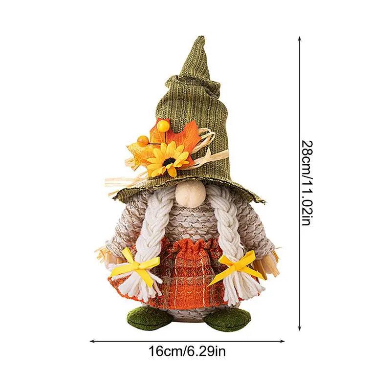 Handgemaakt Herfst Kabouter Decor