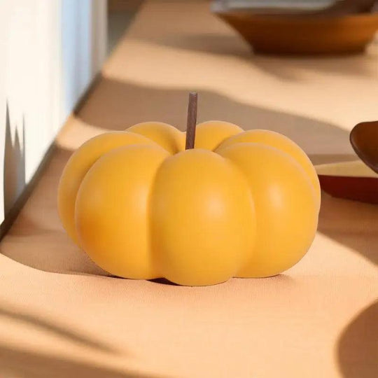Mini zucche in ceramica - Artigianato decorativo per soggiorno e decorazioni autunnali da giardino