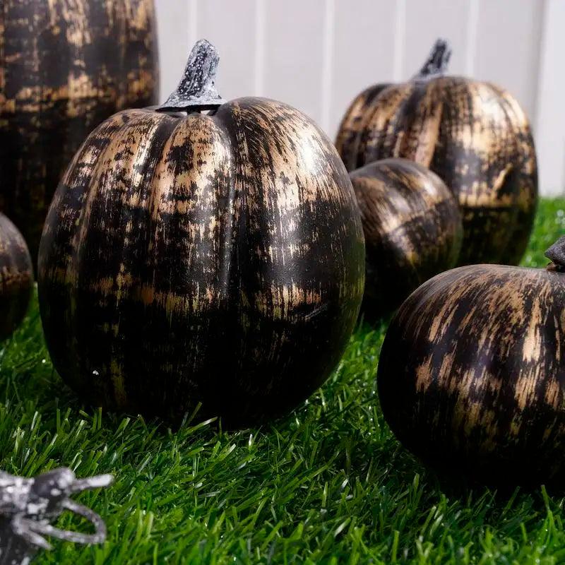 7PCS Zucca Finta Decorazione Autunnale