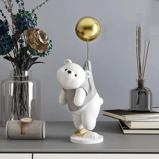 Balloon Ice Bear Resin Ornaments
