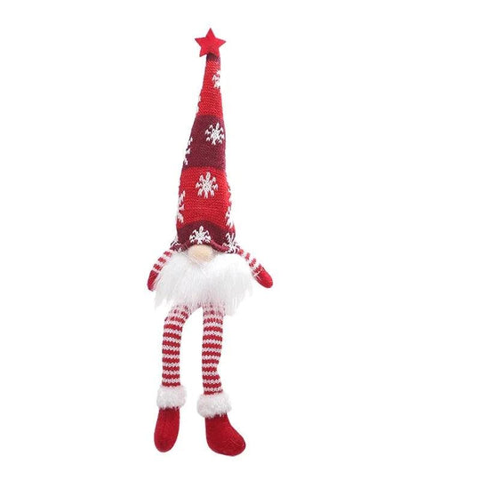 Kerst gnomo luminoso senza volto