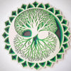 Houten Levensboom Mandala