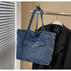 Dames Denim Schoudertas