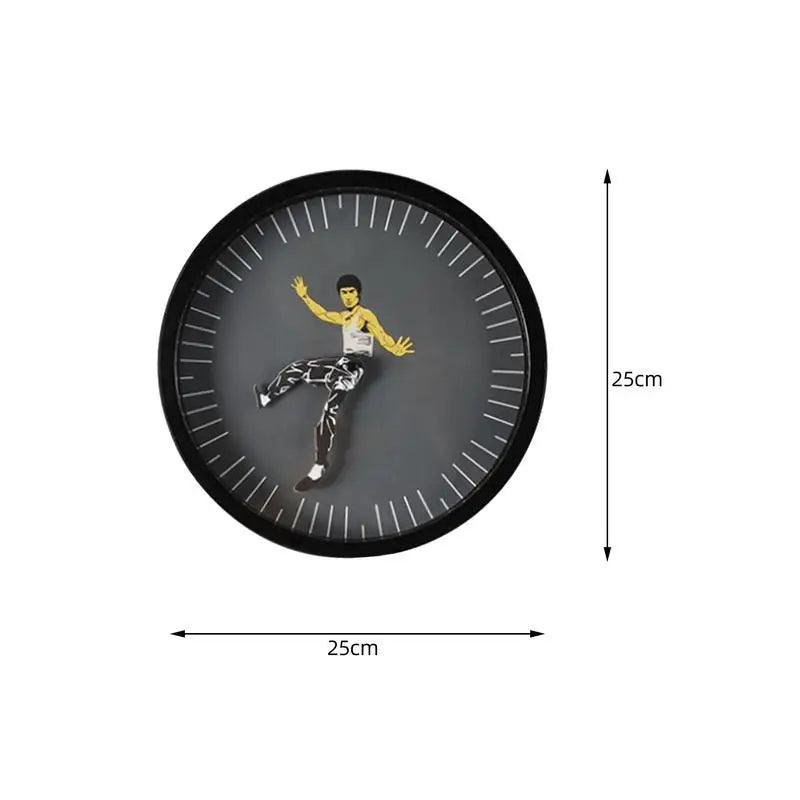 Horloge murale Kung Fu