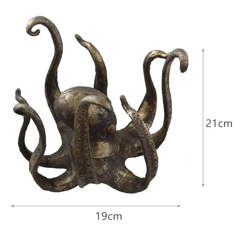 Hars Octopus Beeldje
