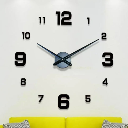 Modern Mirror Wall Clock