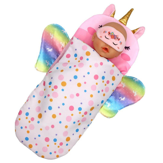 Sac de couchage Poppen avec oreiller licorne