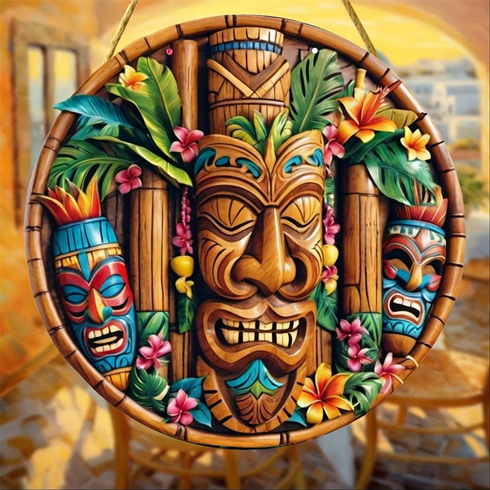 Tribal Houten Decor