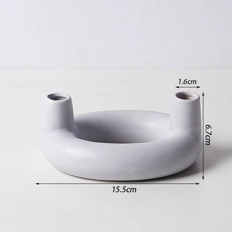 Modern candle holder for living room decoration