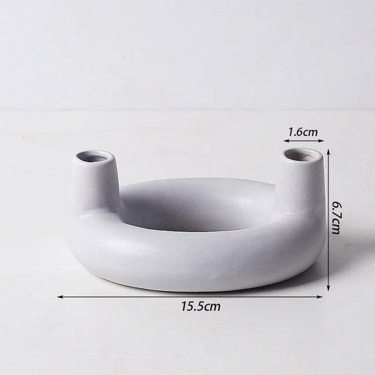 Modern candle holder for living room decoration