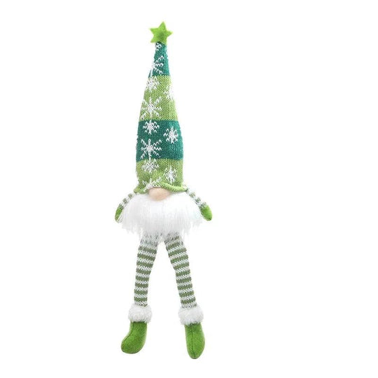 Kerst gnomo luminoso senza volto