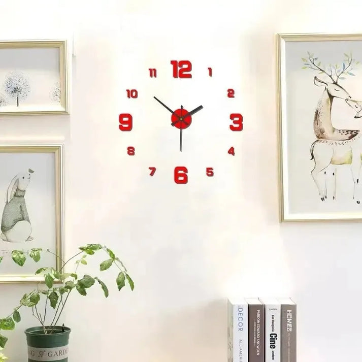 Modern Mirror Wall Clock
