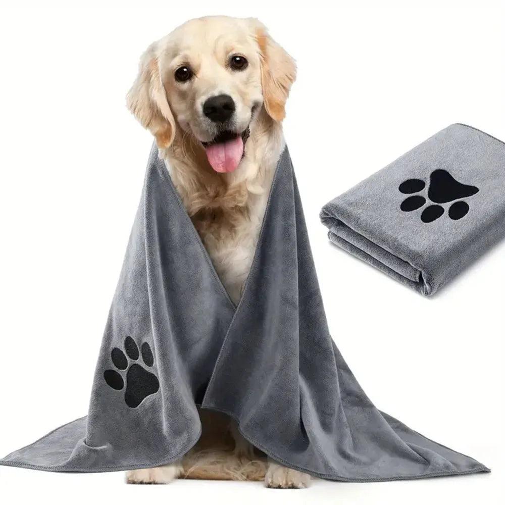 Super Soft Microfiber Pet Towel – Quick-Drying & Absorbent