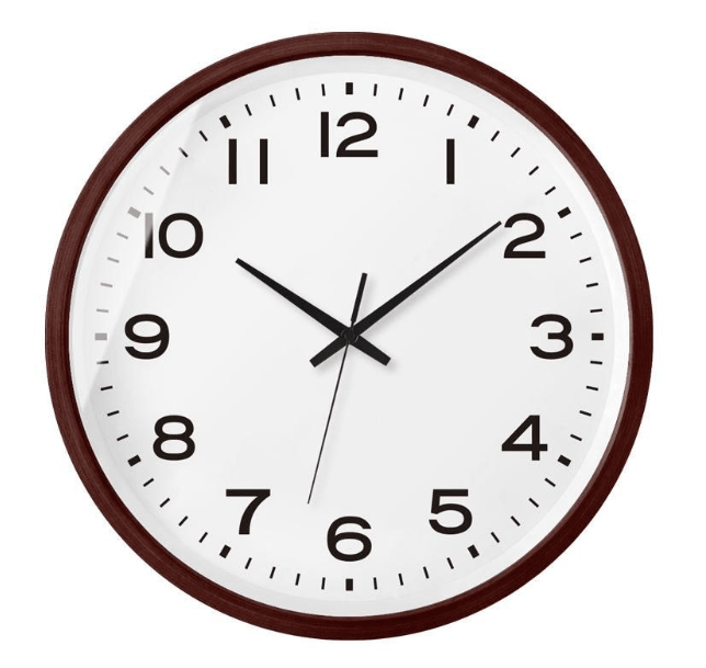 Elegant Wooden Clock