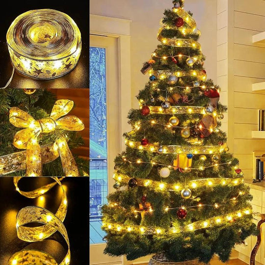 Nastro di Natale Luci a Catena – Decorazione LED per Decorazioni Festive