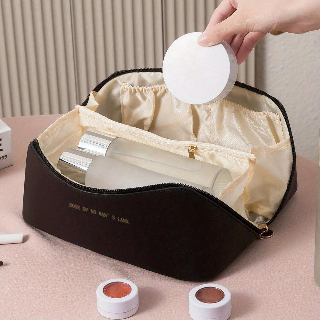 Organisateur de maquillage – Trousse de toilette pour dames – Sac de rangement cosmétique de luxe pour voyages