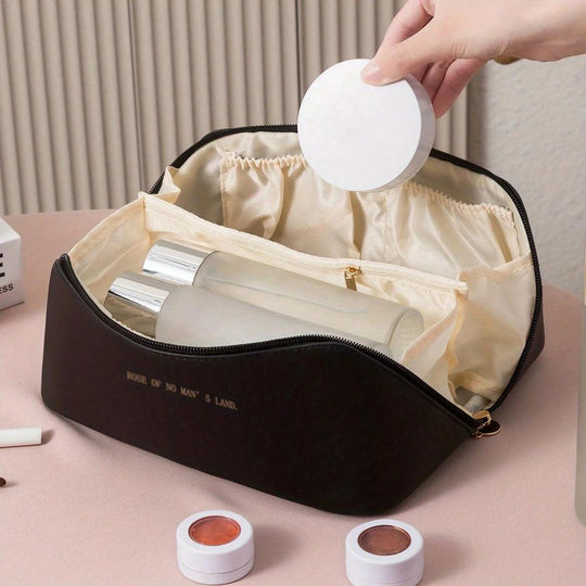 Organisateur de maquillage – Trousse de toilette pour dames – Sac de rangement cosmétique de luxe pour voyages