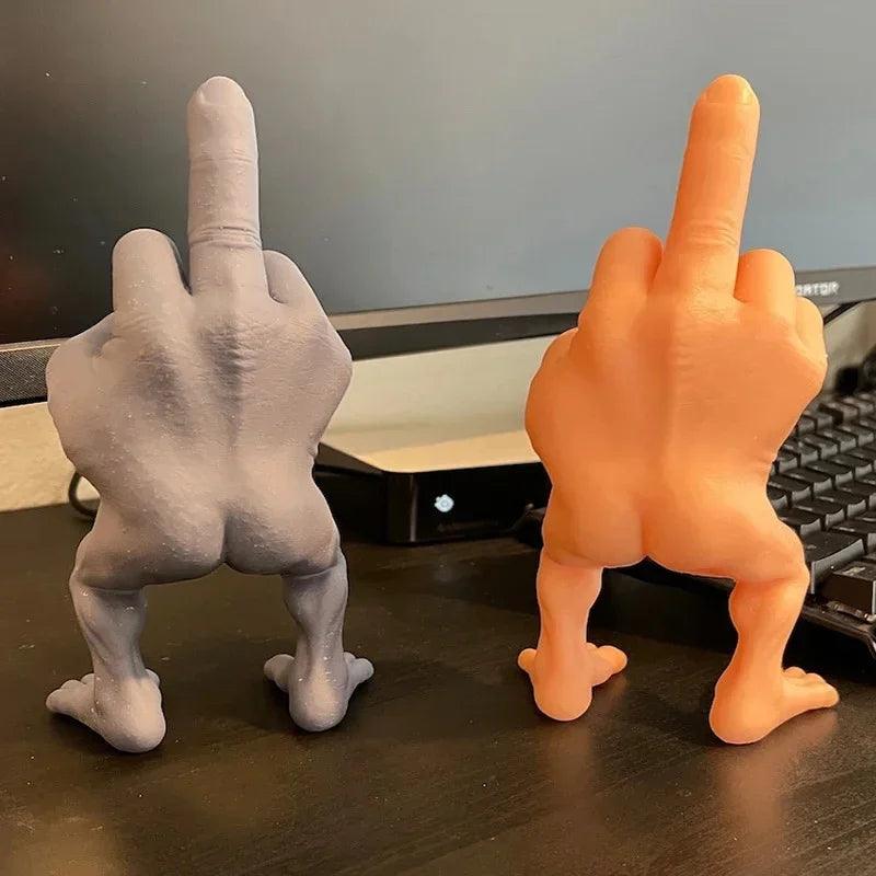 Regalo Divertente Medio Stampato in 3D - Decorazione da Scrivania Ornamento per Ufficio