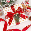 5 Yards Christmas Ribbon – Printed Polyester Ribbon for Decoration and DIY