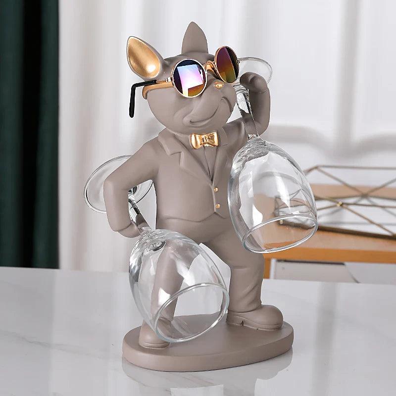 Dog Wine Holder