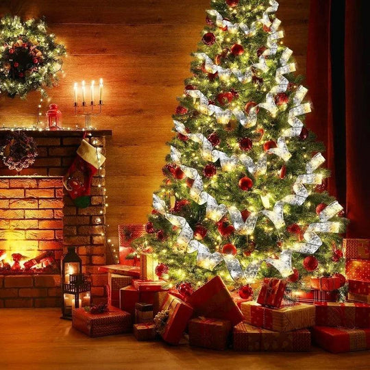 Nastro di Natale Luci a Catena – Decorazione LED per Decorazioni Festive