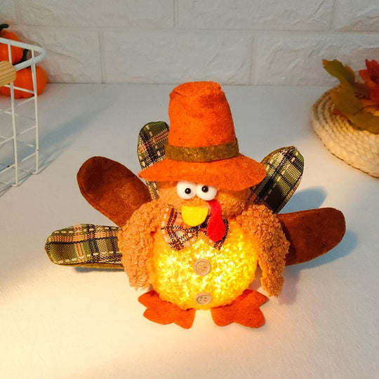 Raccolto Autunnale Peluche Tacchino Gnomo