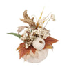 Herfst pompoen ornamenten met kunstbloemen Home Decor
