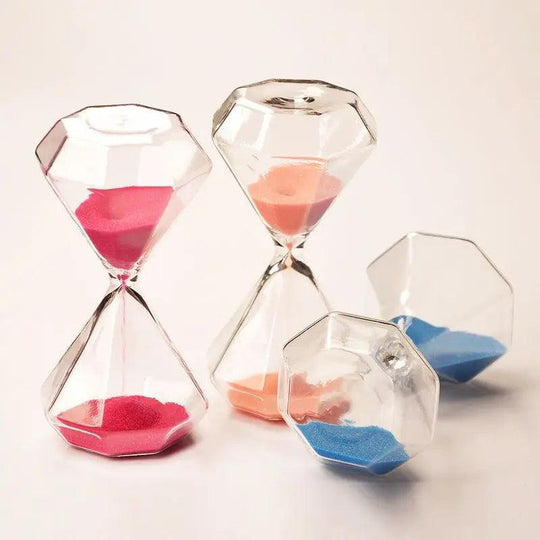 Timer clessidra diamante da 5 minuti