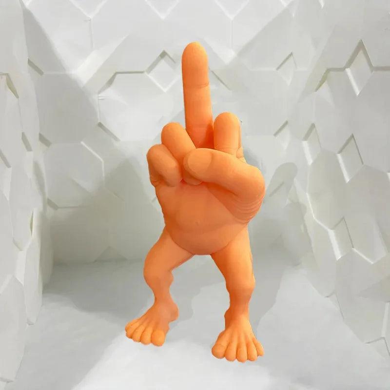 3D Printed Middle Finger Funny Gift - Desk Decoration Office Ornament