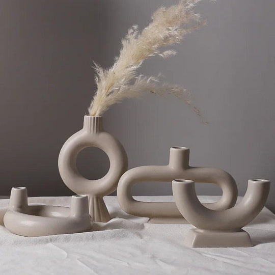 Modern candle holder for living room decoration