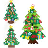 DIY Felt Christmas Tree - Christmas Decoration for Home 2022 Santa Xmas Kids Gifts
