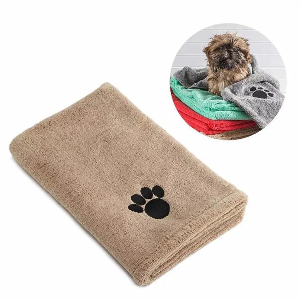 Super Soft Microfiber Pet Towel – Quick-Drying & Absorbent