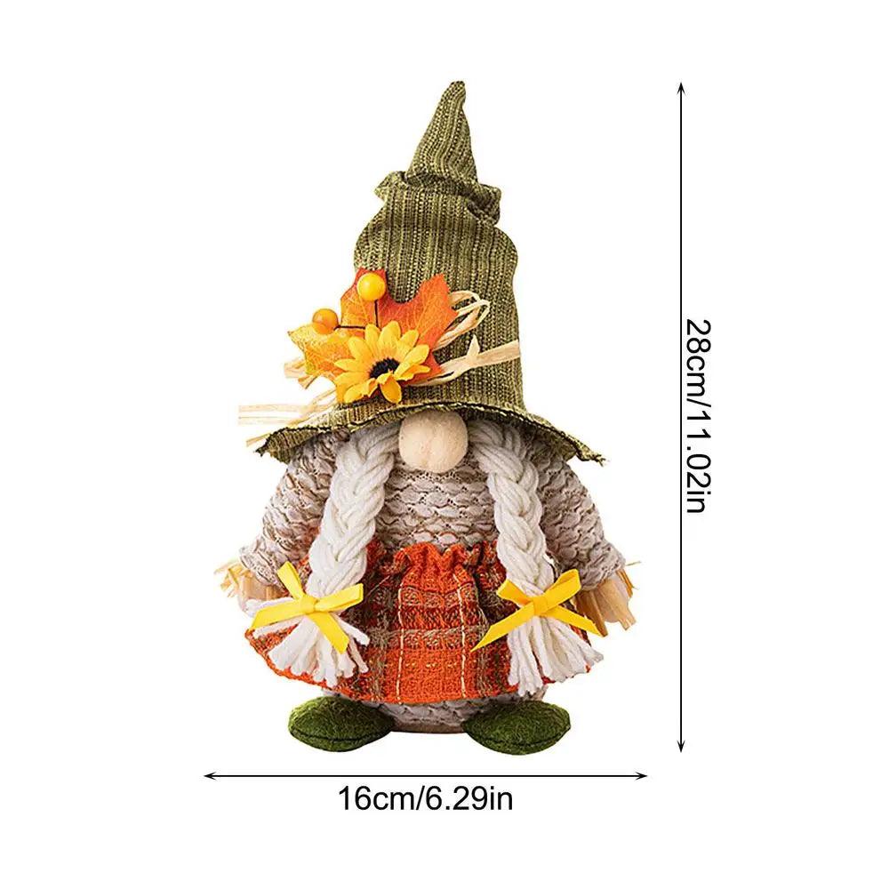 Handgemaakt Herfst Kabouter Decor
