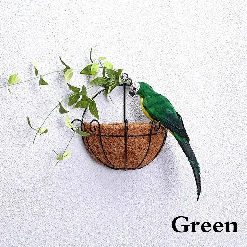 BirdieFigurine| Set di Pappagalli Decorativi Appesi