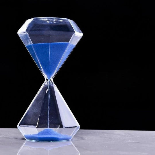 Timer clessidra diamante da 5 minuti