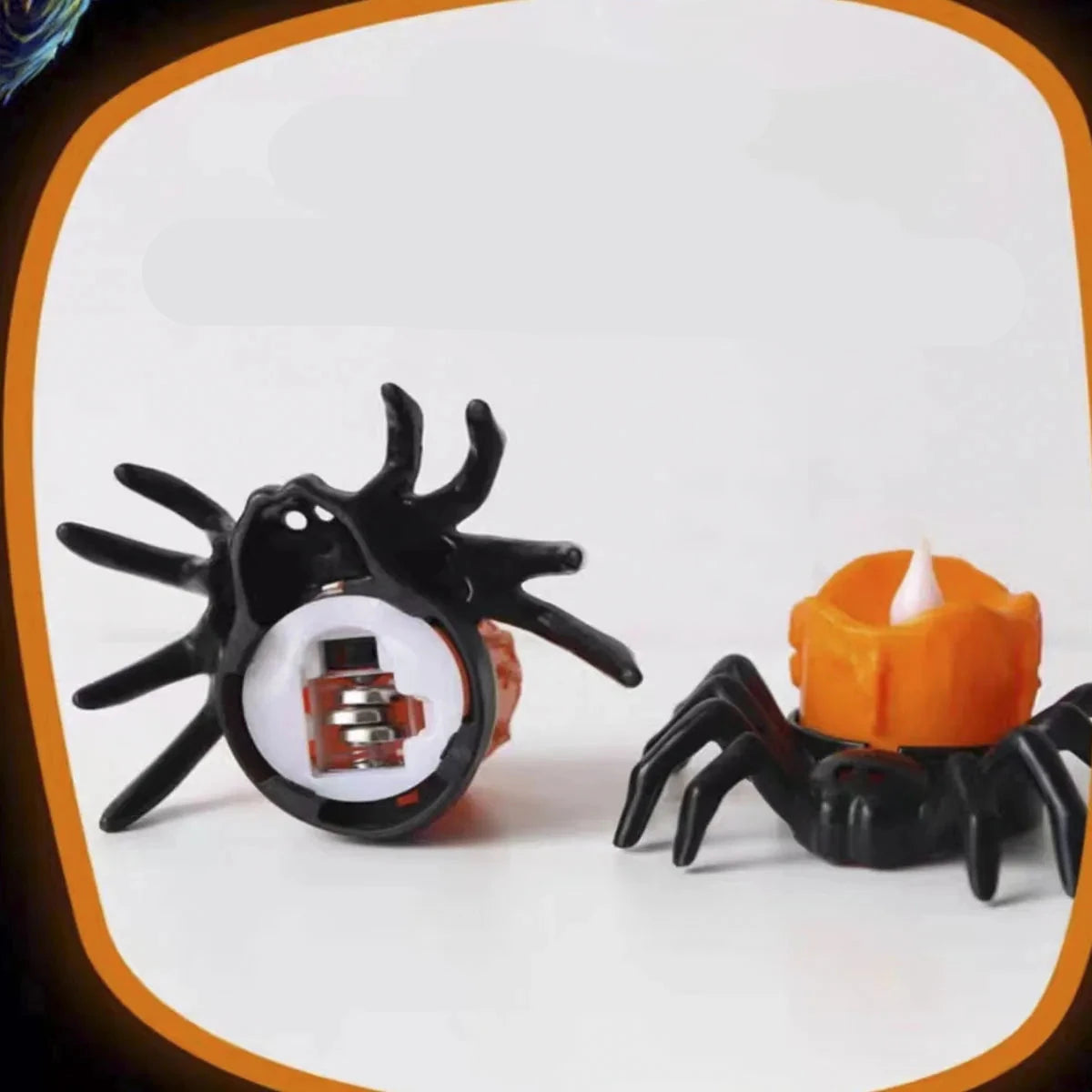 Halloween Spider LED Theelichtjes