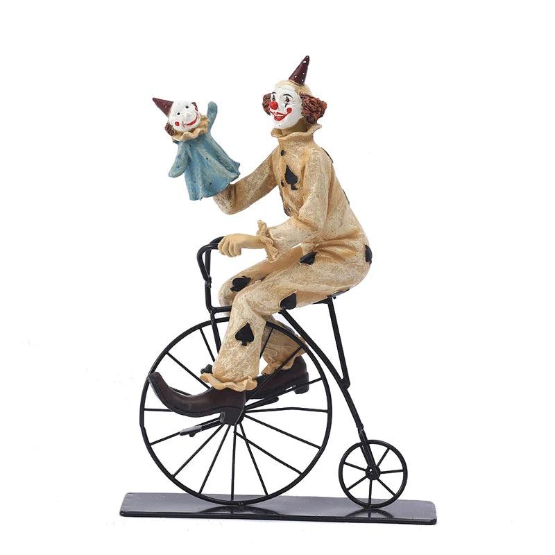Circus Clown Figurine Buffoon Figure