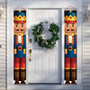 Vrolijk Kerstmis Deur Banier Decoratie - Kerstmis 2024 Decor voor Thuis