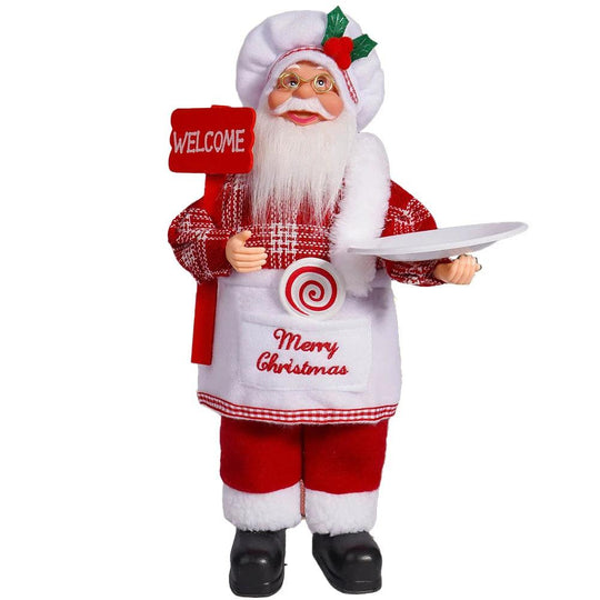 Statua di Babbo Natale Decorazione Natalizia