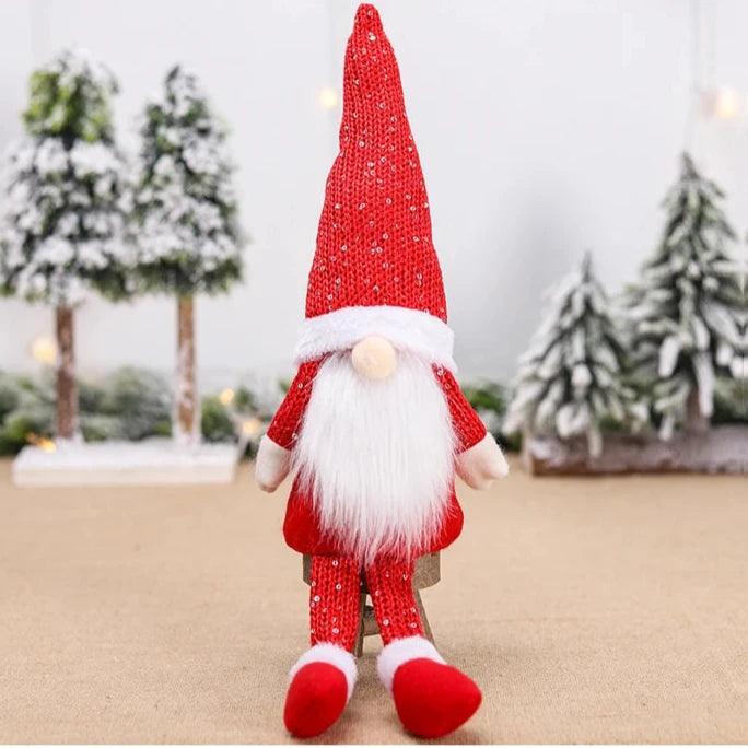 Gnome Christmas faceless doll - Cheerful Christmas decoration for home 2024 Christmas ornament