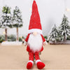 Gnome Christmas faceless doll - Cheerful Christmas decoration for home 2024 Christmas ornament