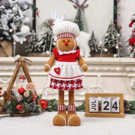 Cute Stretchy Gingerbread Doll