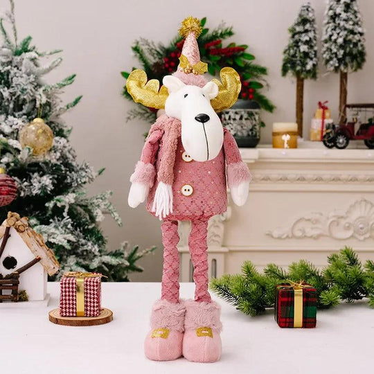 Pink Christmas Telescopic Dolls