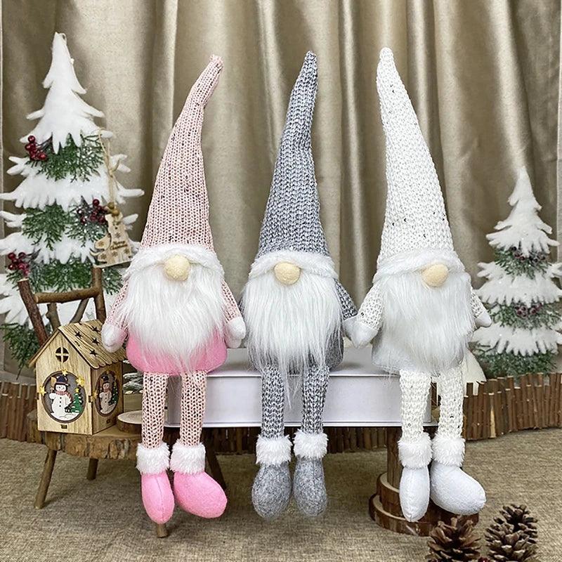 Gnome Christmas faceless doll - Cheerful Christmas decoration for home 2024 Christmas ornament