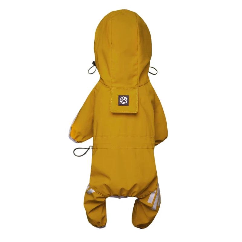 Manteau de pluie réfléchissant et imperméable pour chien – Protection contre le vent et la pluie