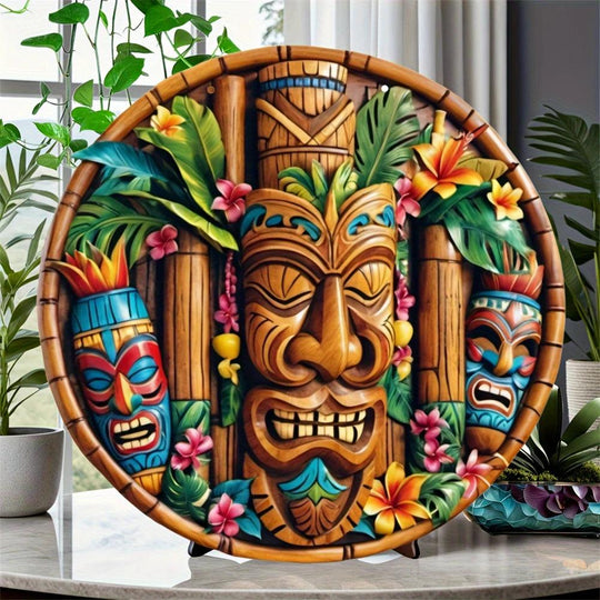 Decorazione Tribale in Legno
