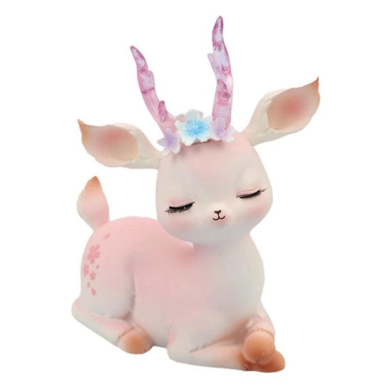 Pink Calf Resin Bobblehead
