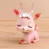 Pink Calf Resin Bobblehead